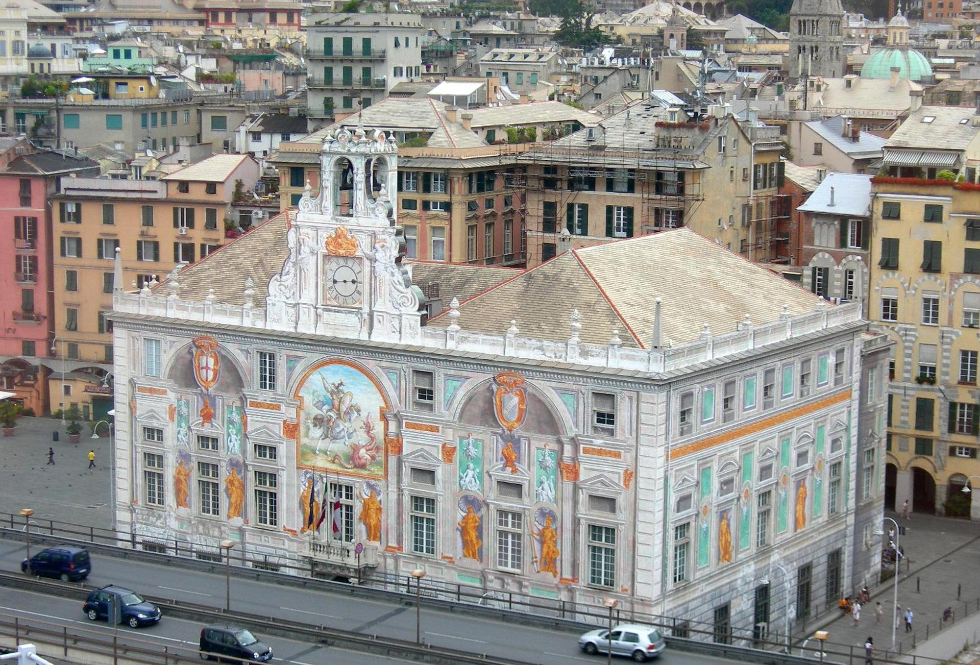 Dalla Laretta Di Fronte All Acquario Di Genova Exteriör bild